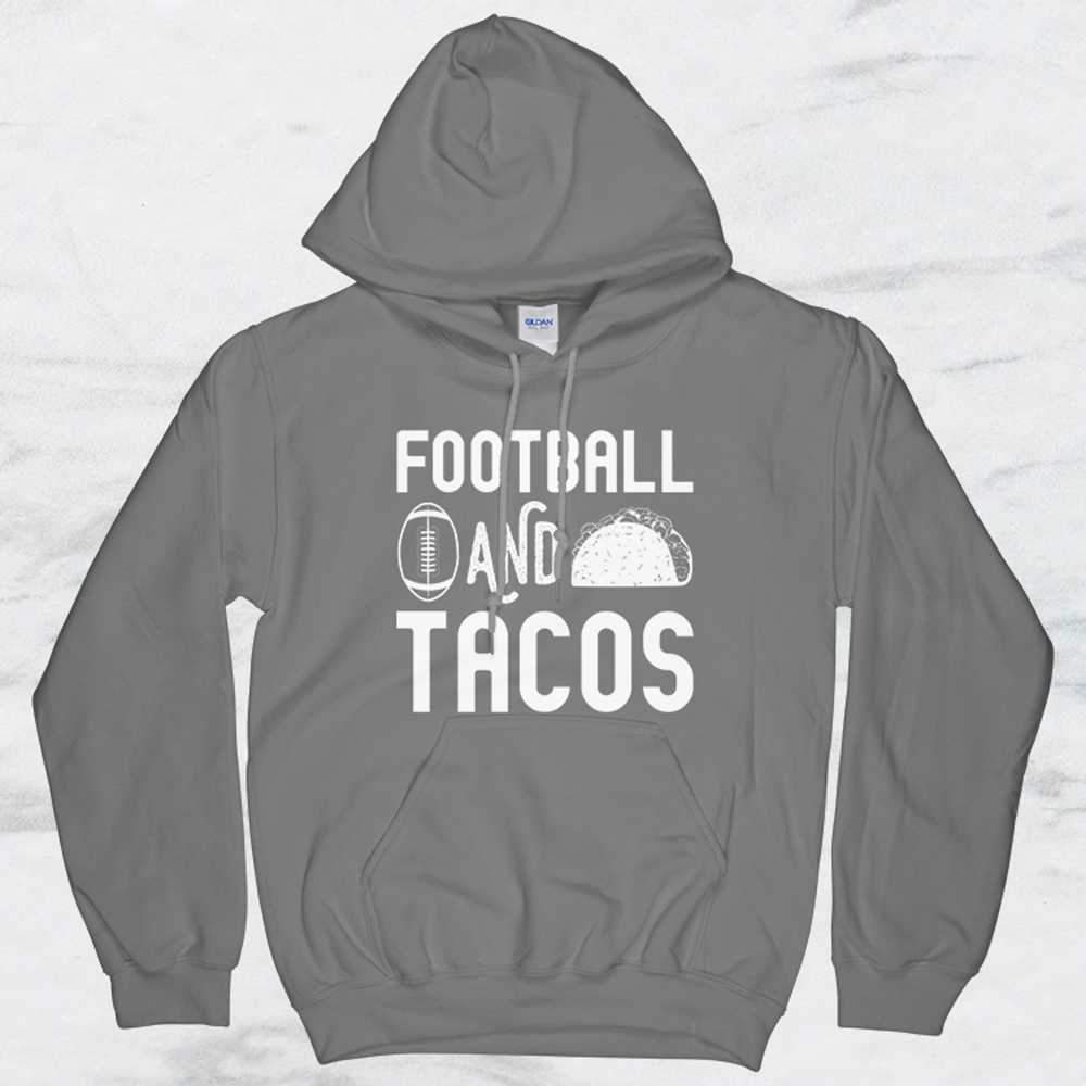 Football and Tacos T-Shirt, Tank Top, Hoodie For Men, Women & Kids
