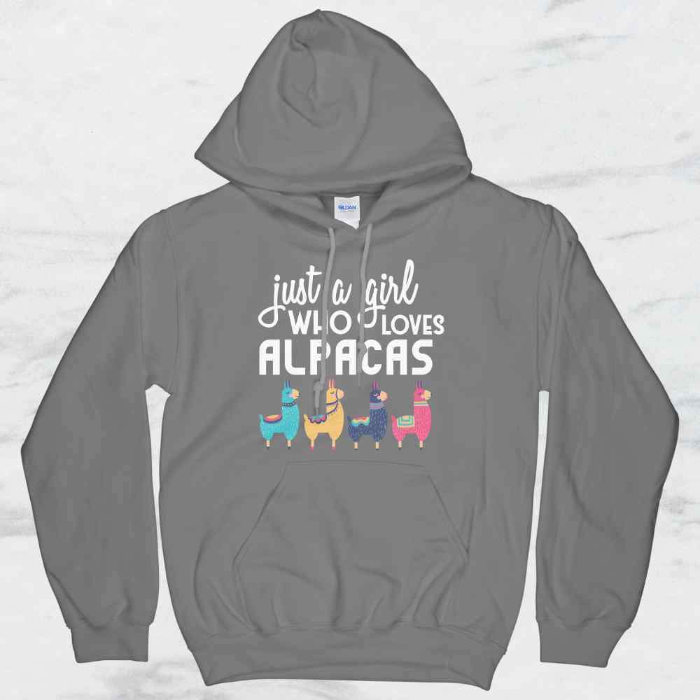 Just A Girl Who Loves Alpacas T-Shirt, Tank Top, Hoodie For Men, Women & Kids