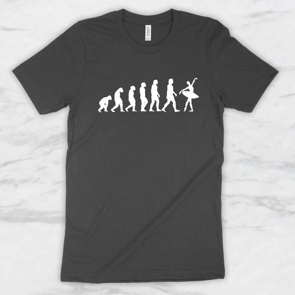 Ballerina Evolution T-Shirt, Tank Top, Hoodie For Men, Women & Kids