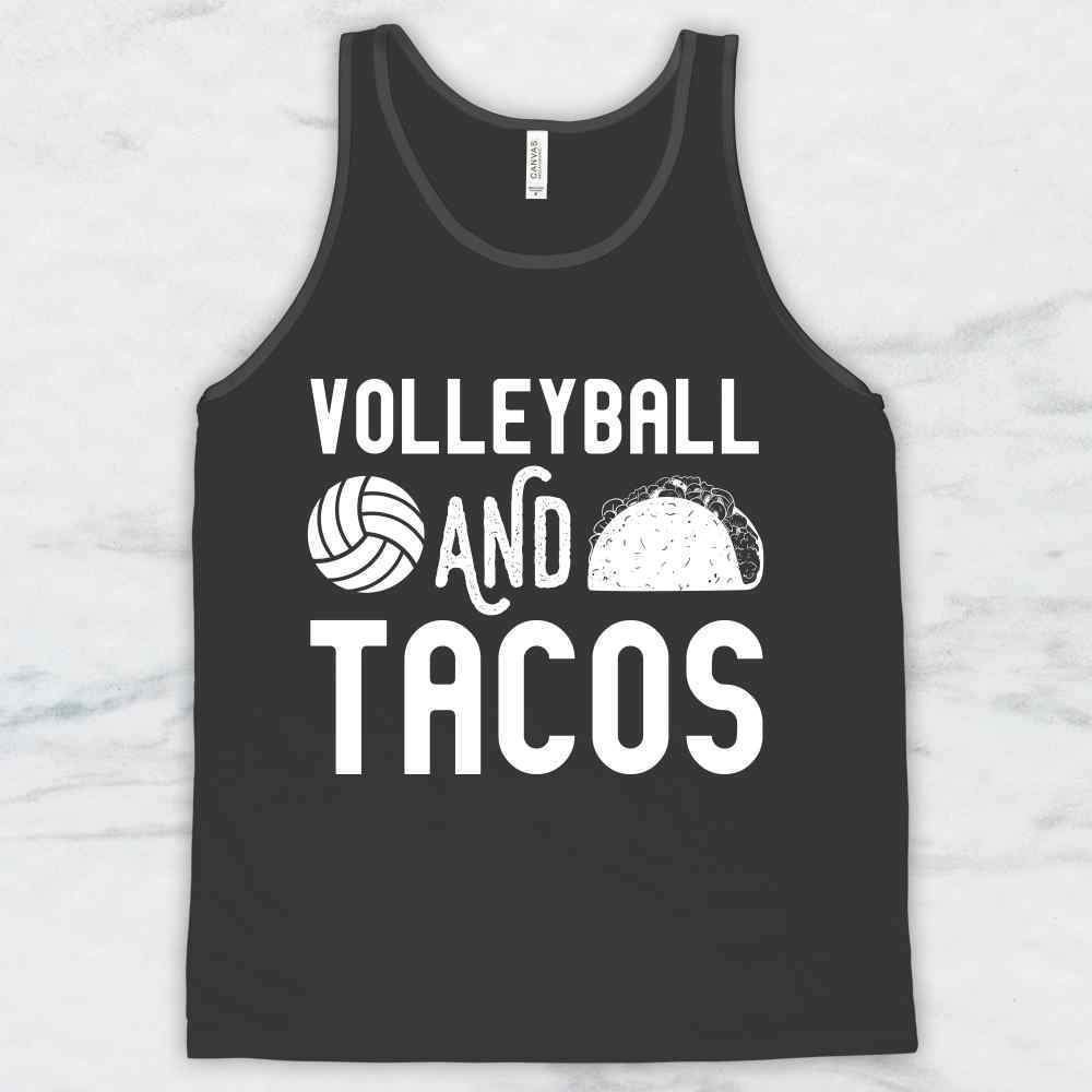 Volleyball and Tacos T-Shirt, Tank Top, Hoodie For Men, Women & Kids
