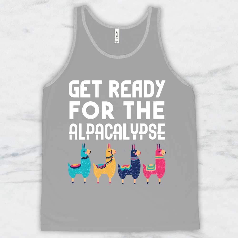 Get Ready For The Alpacalypse T-Shirt, Tank Top, Hoodie For Men, Women & Kids