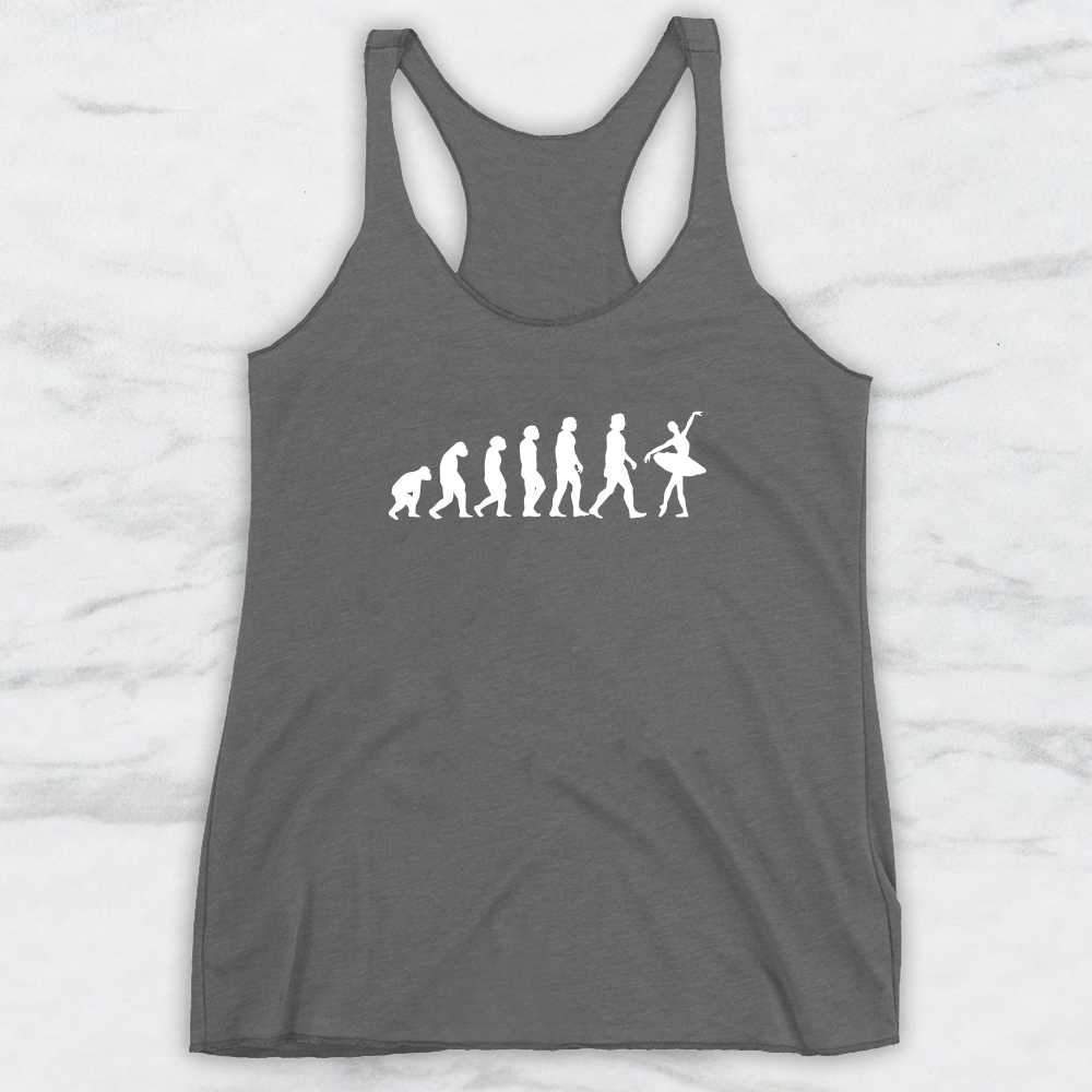 Ballerina Evolution T-Shirt, Tank Top, Hoodie For Men, Women & Kids