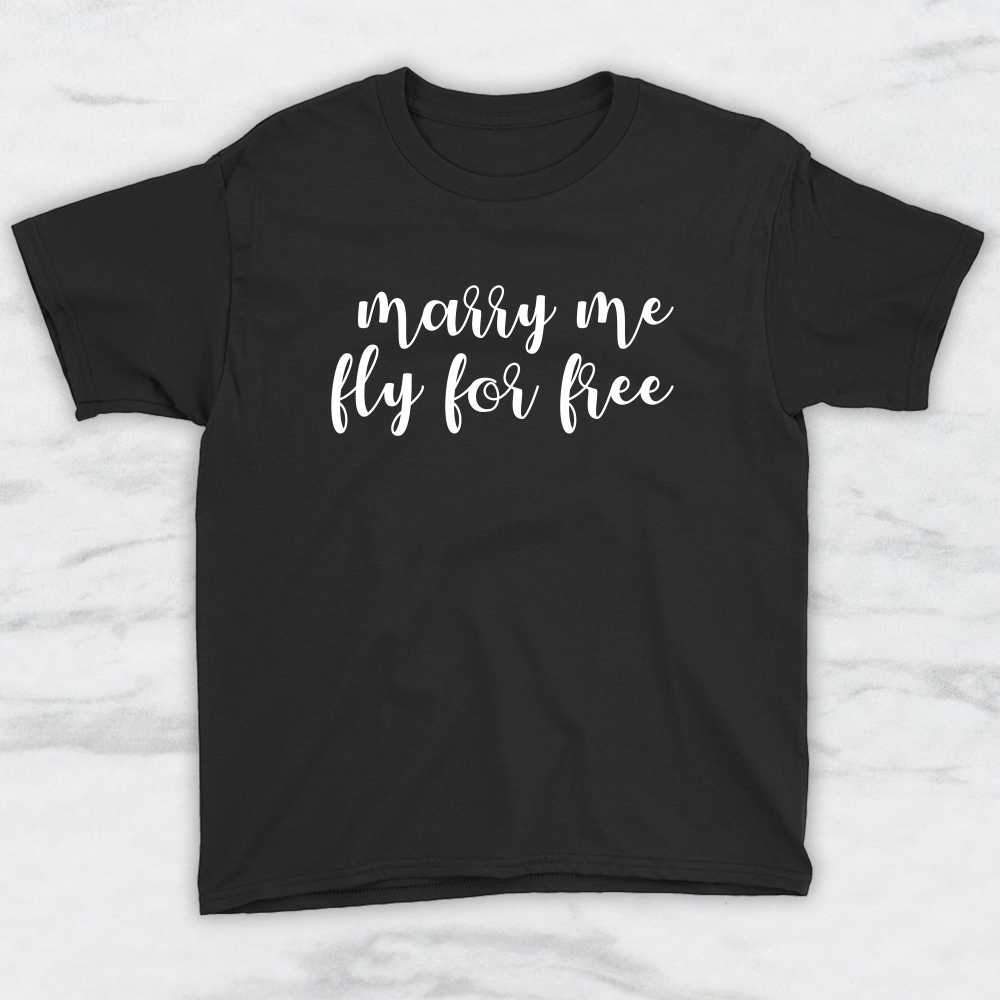 Marry Me Fly For Free T-Shirt, Tank Top, Hoodie For Men, Women & Kids