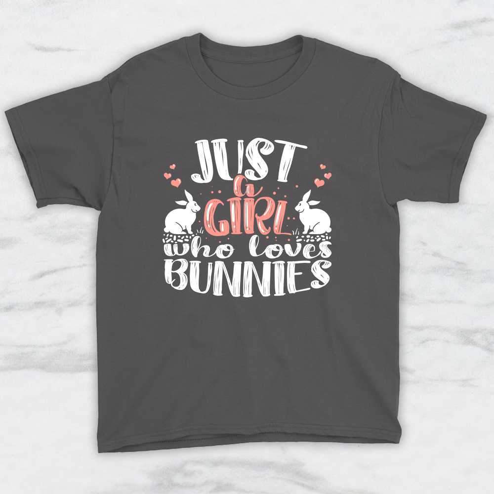 Just A Girl Who Loves Bunnies T-Shirt, Tank Top, Hoodie For Men, Women & Kids