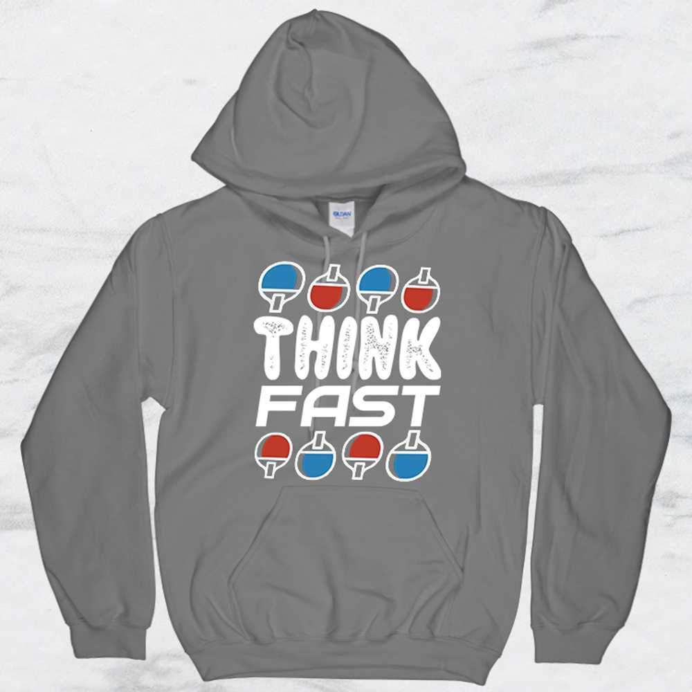 Think Fast T-Shirt, Tank Top, Hoodie For Men, Women & Kids