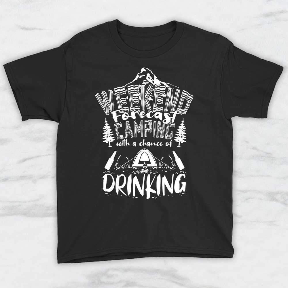 Camping With A Chance of Drinking T-Shirt, Tank Top, Hoodie For Men & Women