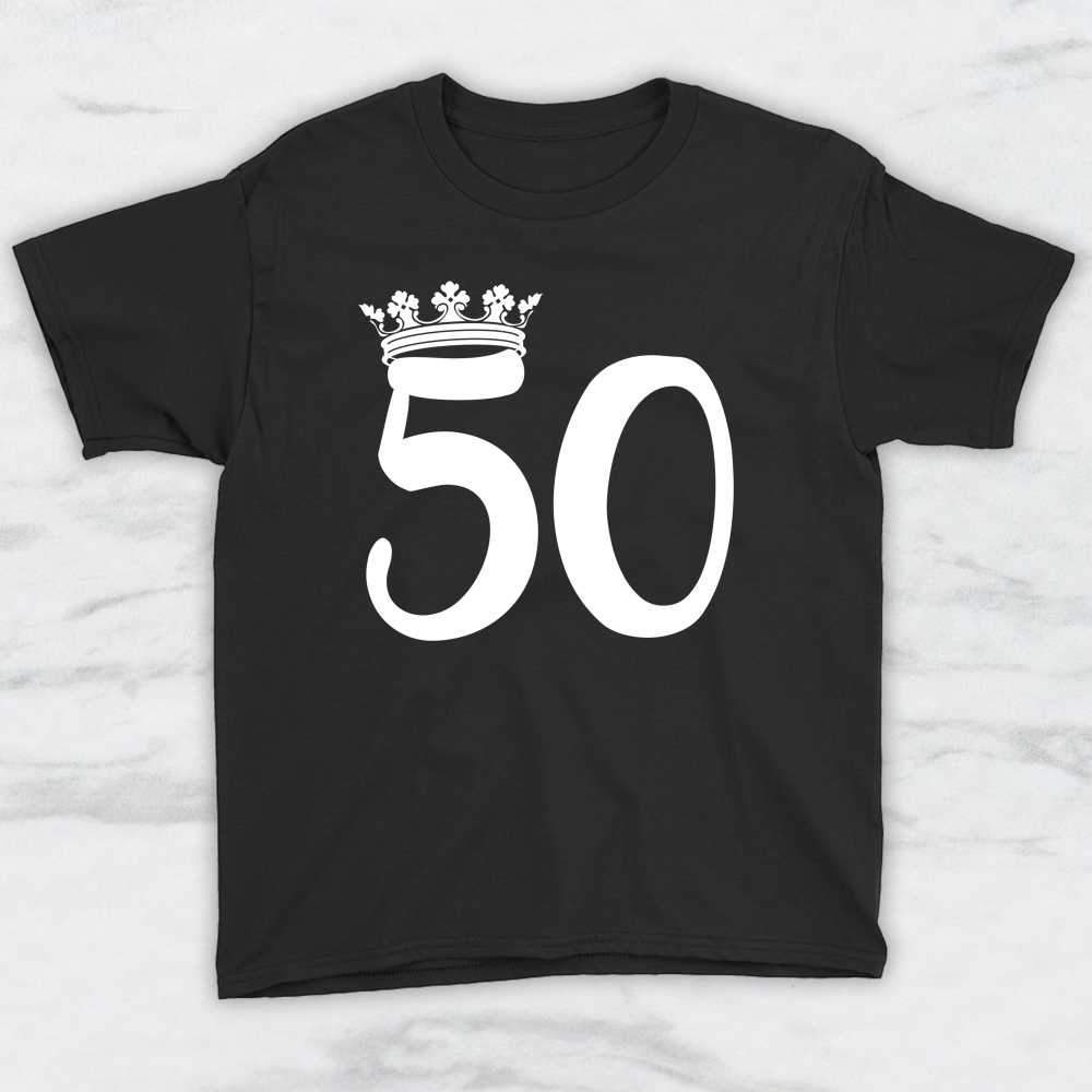 50 T-Shirt, Tank Top, Hoodie For Men, Women & Kids