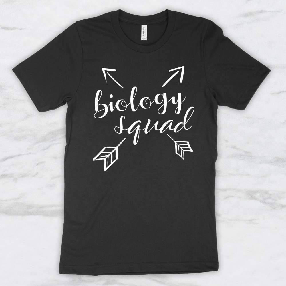 Biology Squad T-Shirt, Tank Top, Hoodie For Men, Women & Kids