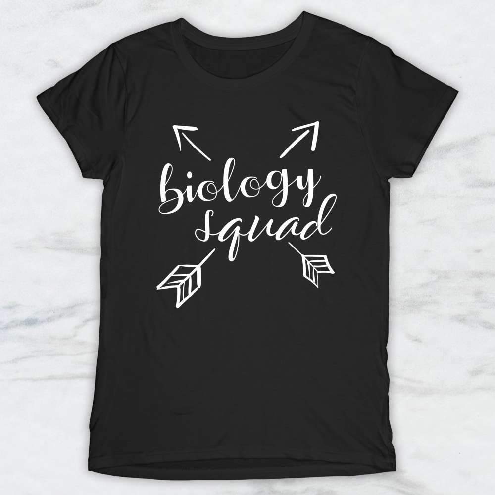 Biology Squad T-Shirt, Tank Top, Hoodie For Men, Women & Kids