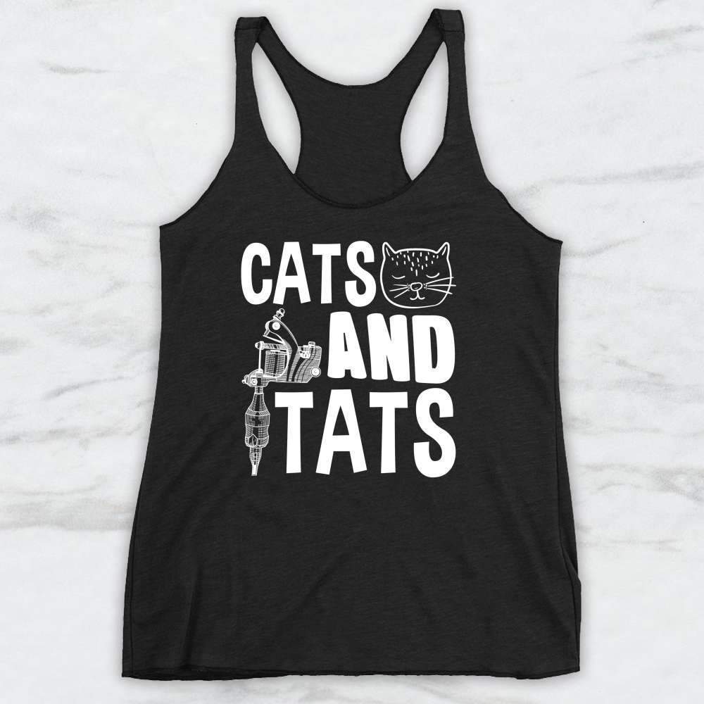 Cats and Tats T-Shirt, Tank Top, Hoodie For Men, Women & Kids