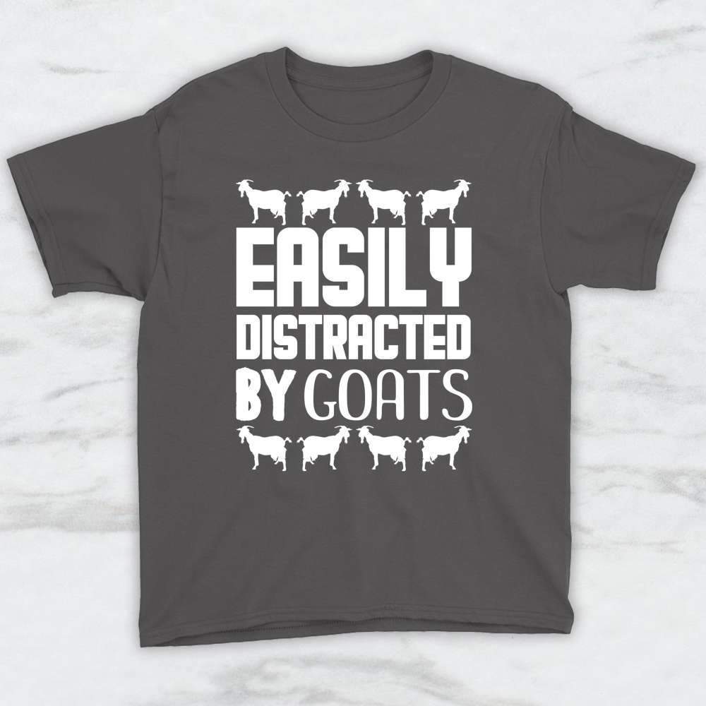 Easily Distracted By Goats T-Shirt, Tank Top, Hoodie For Men, Women & Kids