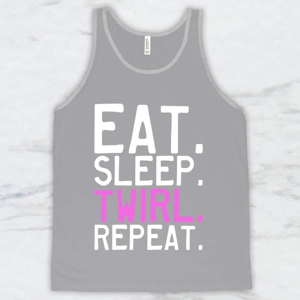 Eat Sleep Twirl Repeat T-Shirt, Tank Top, Hoodie For Men, Women & Kids