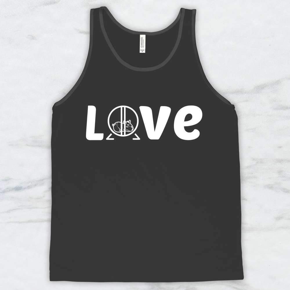 Love Hamster Wheel T-Shirt, Tank Top, Hoodie For Men Women & Kids