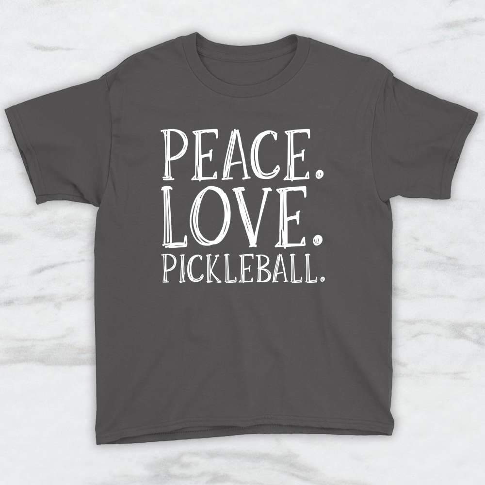 Peace Love Pickleball T-Shirt, Tank Top, Hoodie For Men Women & Kids