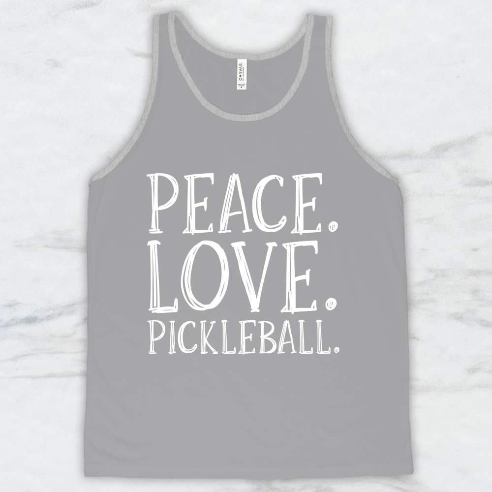 Peace Love Pickleball T-Shirt, Tank Top, Hoodie For Men Women & Kids