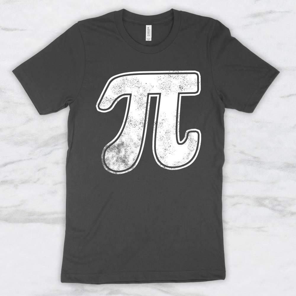 Pi Symbol T-Shirt, Tank Top, Hoodie For Men Women & Kids