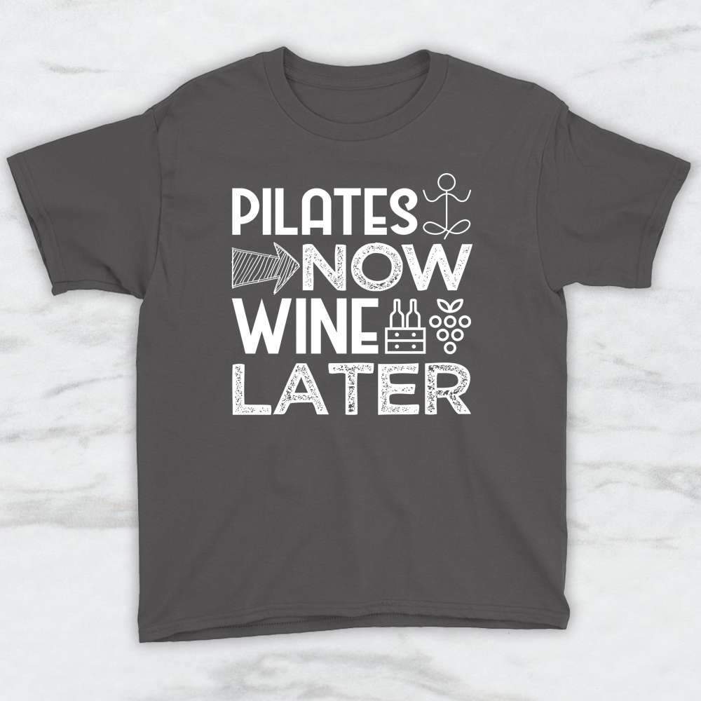 Pilates Now Wine Later T-Shirt, Tank Top, Hoodie For Men Women