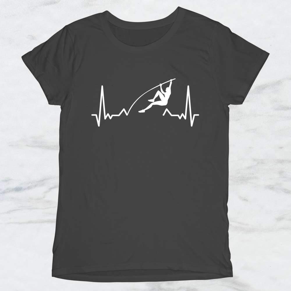 Pole Vault Heartbeat T-Shirt, Tank Top, Hoodie For Men Women & Kids