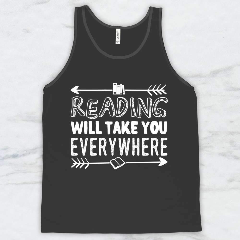 Reading Will Take You Everywhere T-Shirt, Tank Top, Hoodie