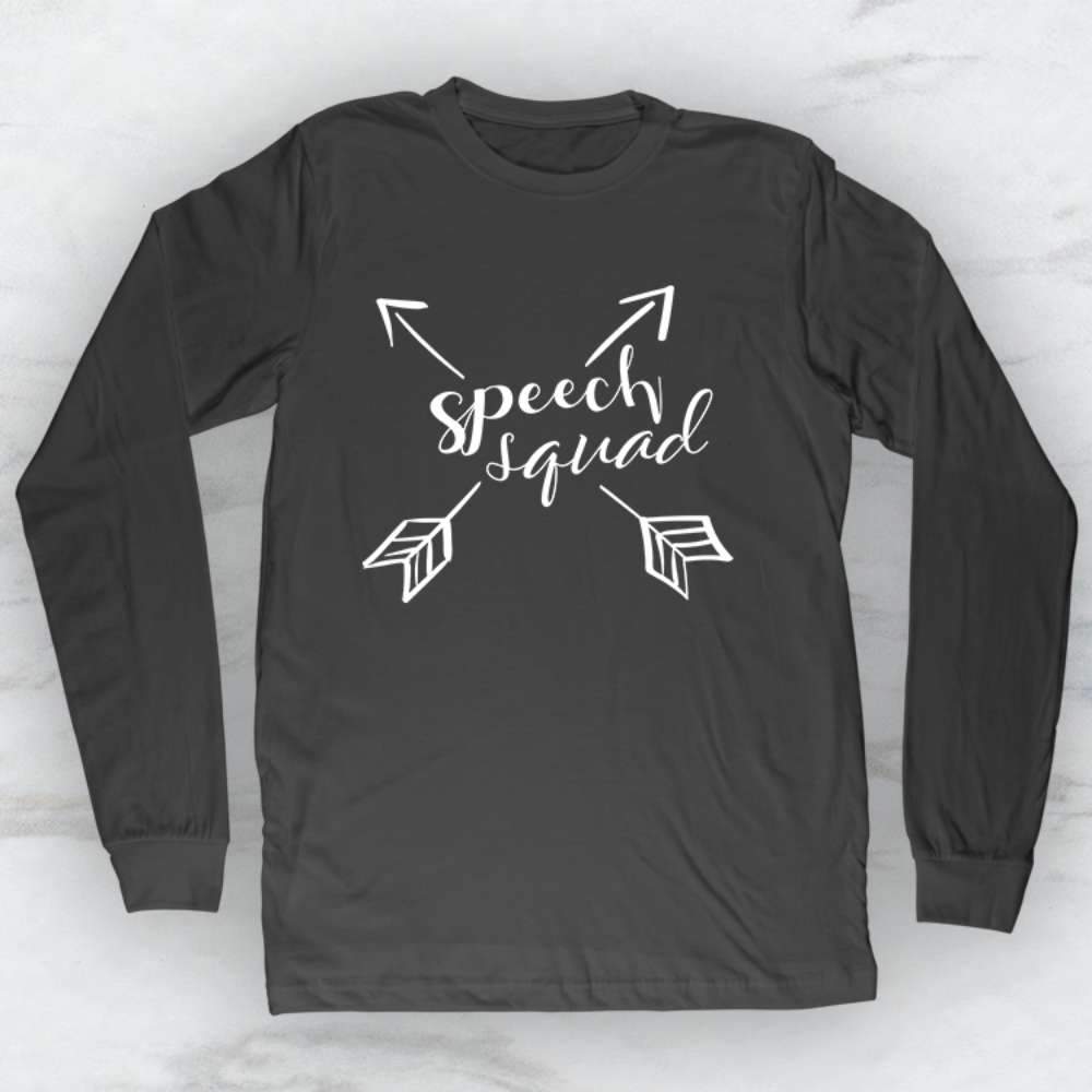 Speech Squad T-Shirt, Tank Top, Hoodie For Men Women & Kids