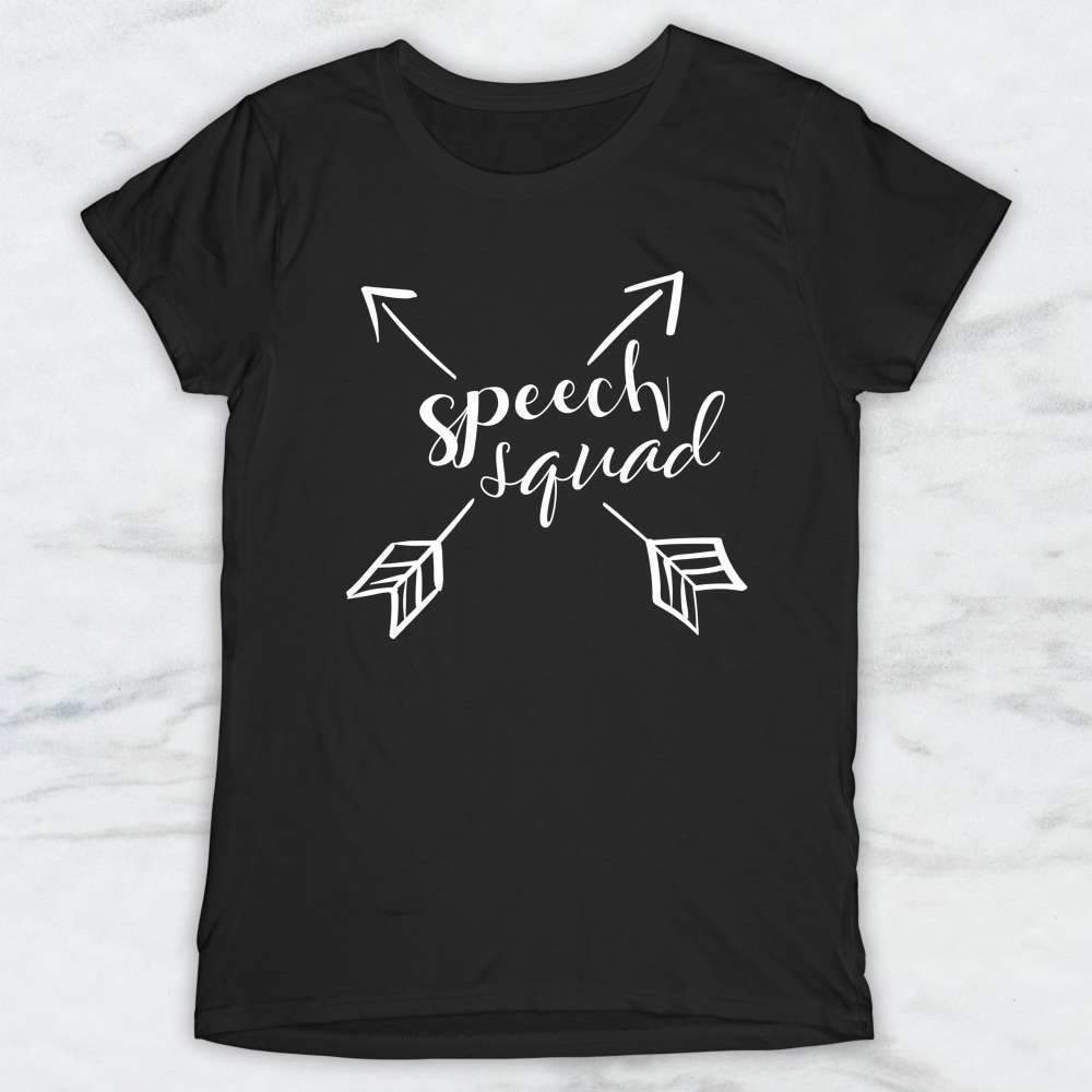 Speech Squad T-Shirt, Tank Top, Hoodie For Men Women & Kids