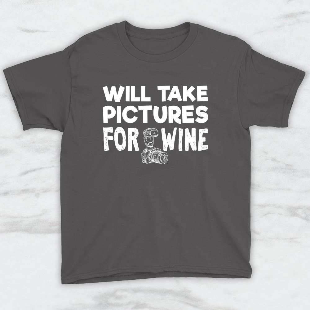 Will Take Pictures For Wine T-Shirt, Tank Top, Hoodie For Men Women