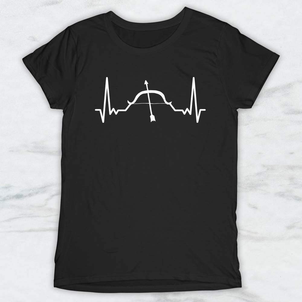 Archery Heartbeat T-Shirt, Tank Top, Hoodie For Men Women & Kids