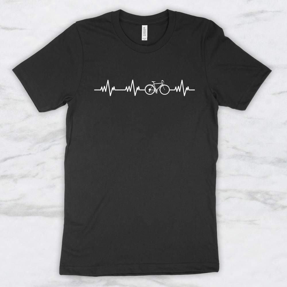 Bicycle Heartbeat T-Shirt, Tank Top, Hoodie Men Women & Kids