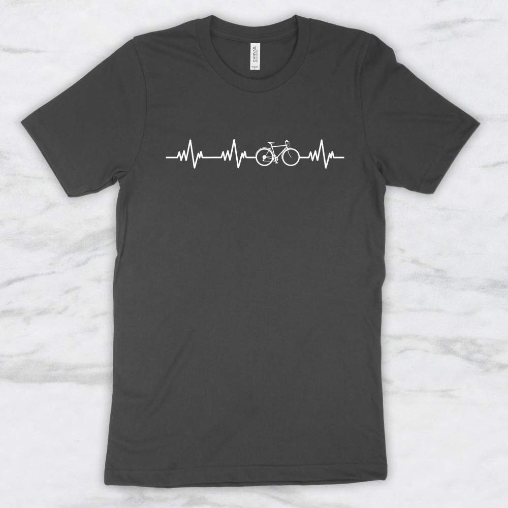 Bicycle Heartbeat T-Shirt, Tank Top, Hoodie Men Women & Kids