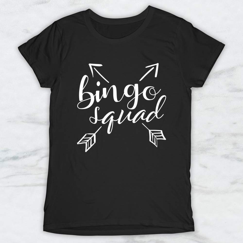 Bingo Squad T-Shirt, Tank Top, Hoodie For Men Women & Kids