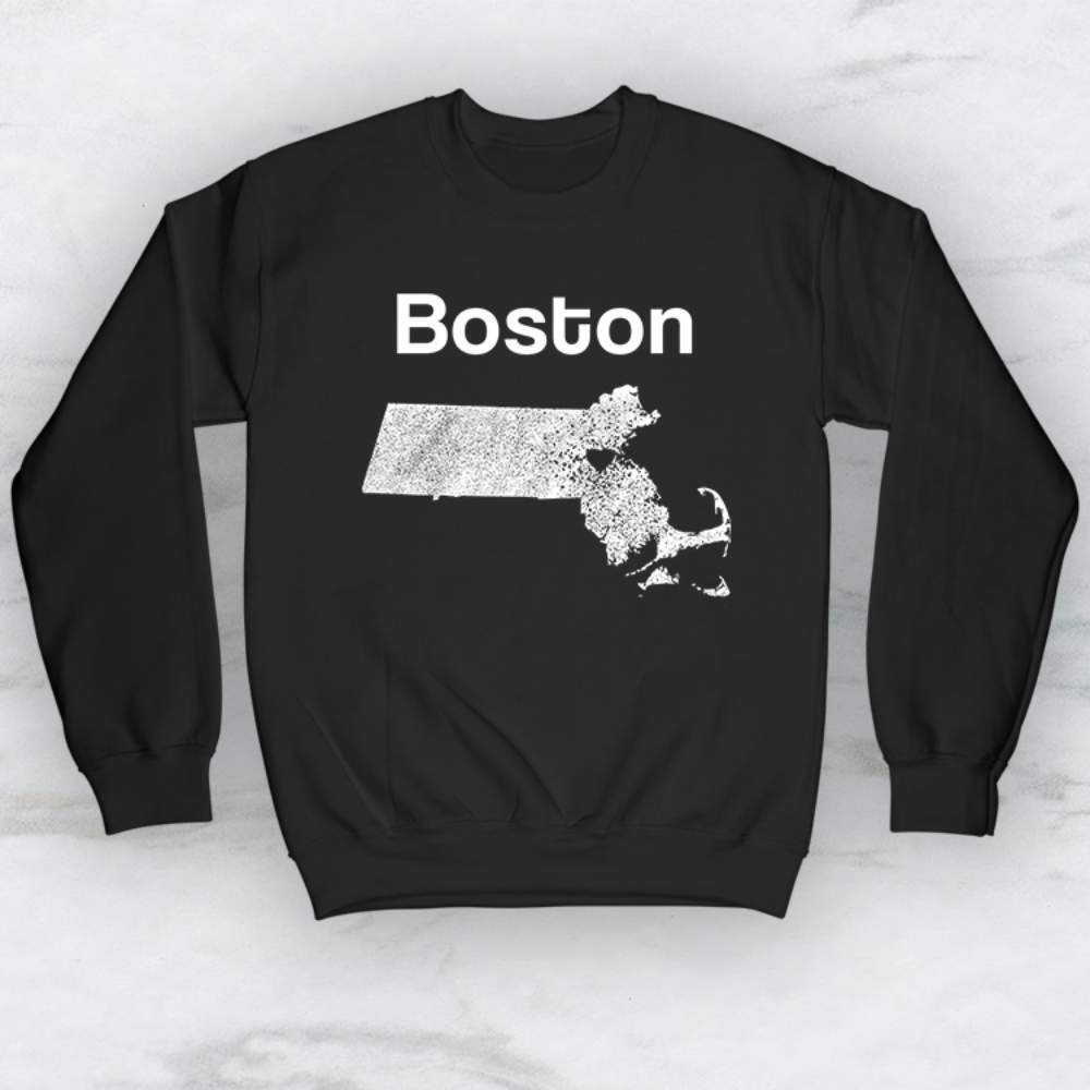 Boston Massachusetts T-Shirt, Tank Top, Hoodie For Men Women & Kids