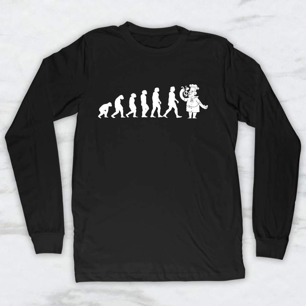 Chef Evolution T-Shirt, Tank Top, Hoodie For Men Women & Kids