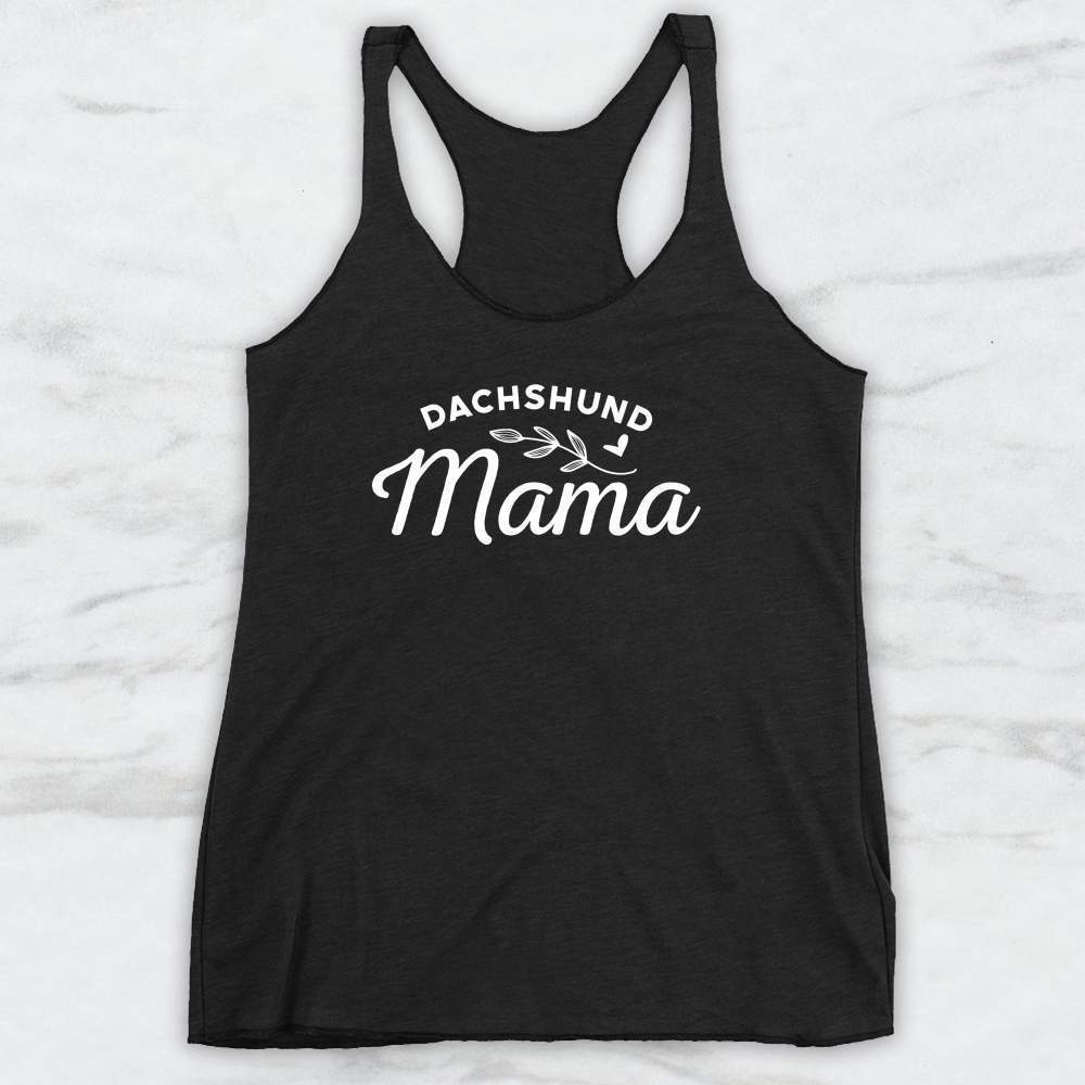 Dachshund Mama T-Shirt, Tank Top, Hoodie For Men Women & Kids