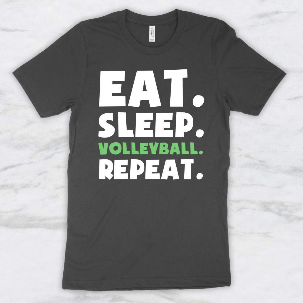 Eat Sleep Volleyball Repeat T-Shirt, Tank, Hoodie Men Women & Kids