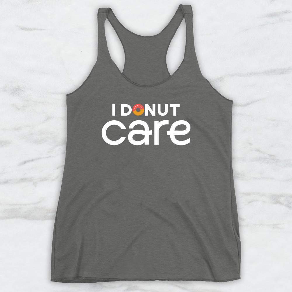 I Donut Care T-Shirt, Tank Top, Hoodie For Men Women & Kids