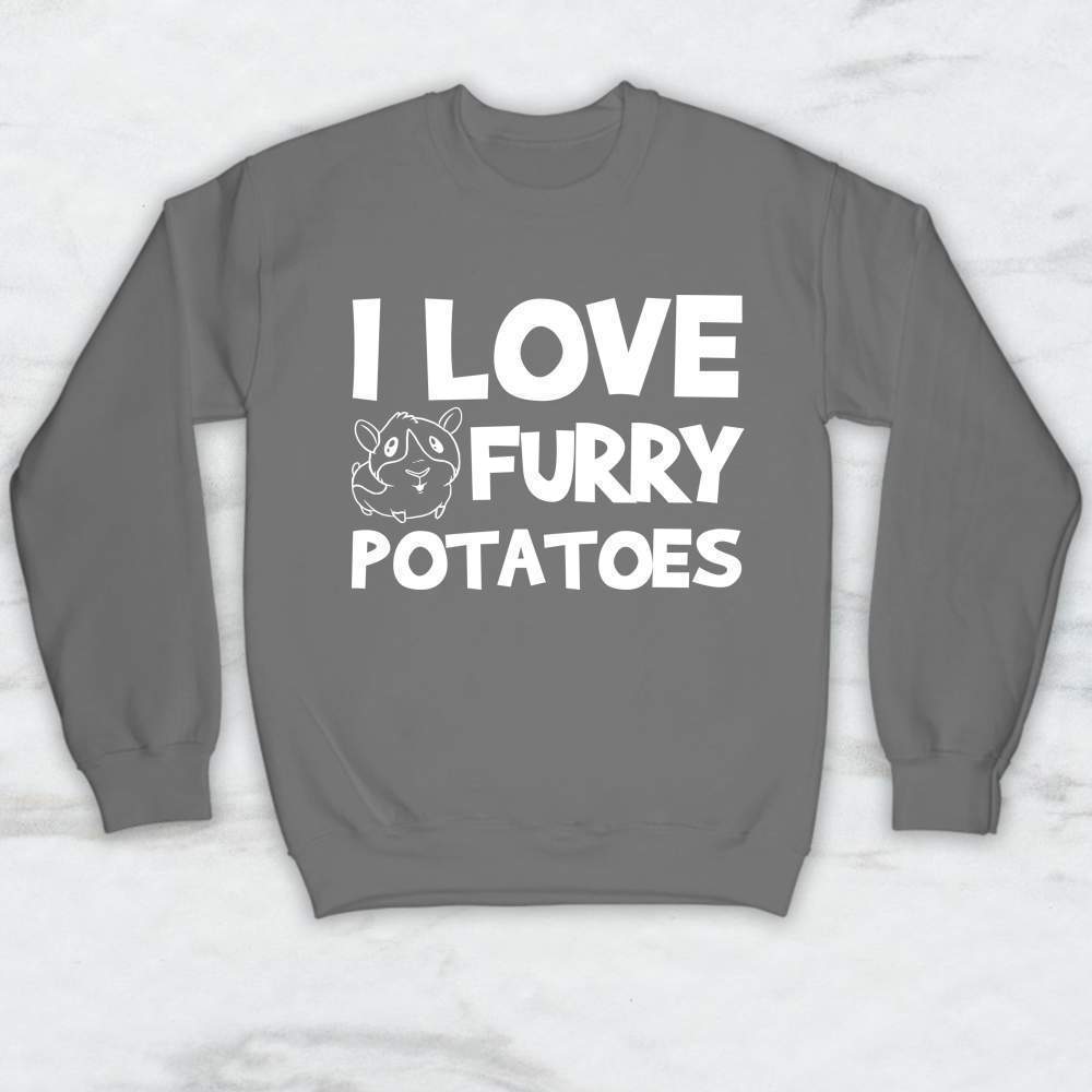 I Love Furry Potatoes T-Shirt, Tank Top, Hoodie For Men Women & Kids