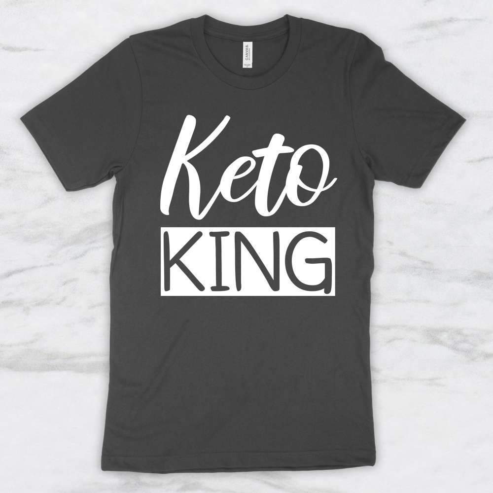 Keto King T-Shirt, Tank Top, Hoodie For Men Women & Kids