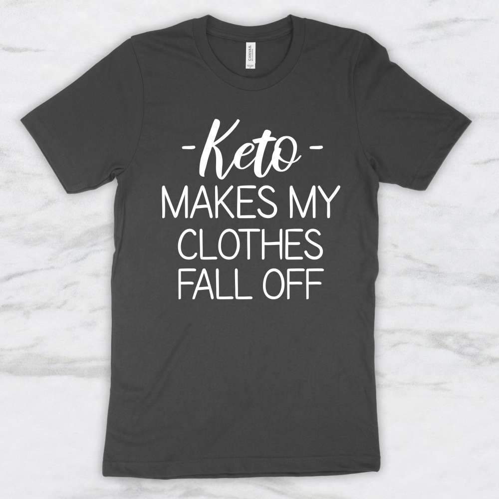 Keto Makes My Clothes Fall Off T-Shirt, Tank Top, Hoodie Men Women