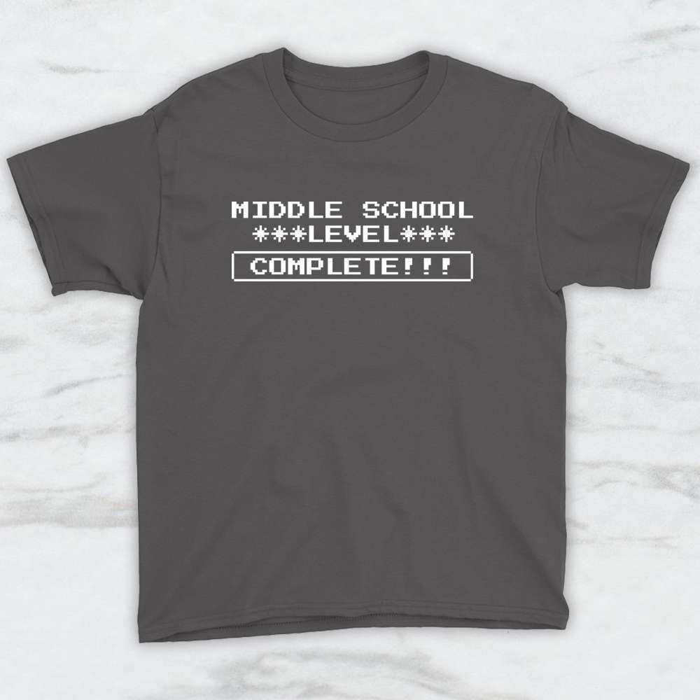 Middle School Level Complete T-Shirt, Tank Top, Hoodie For Kids