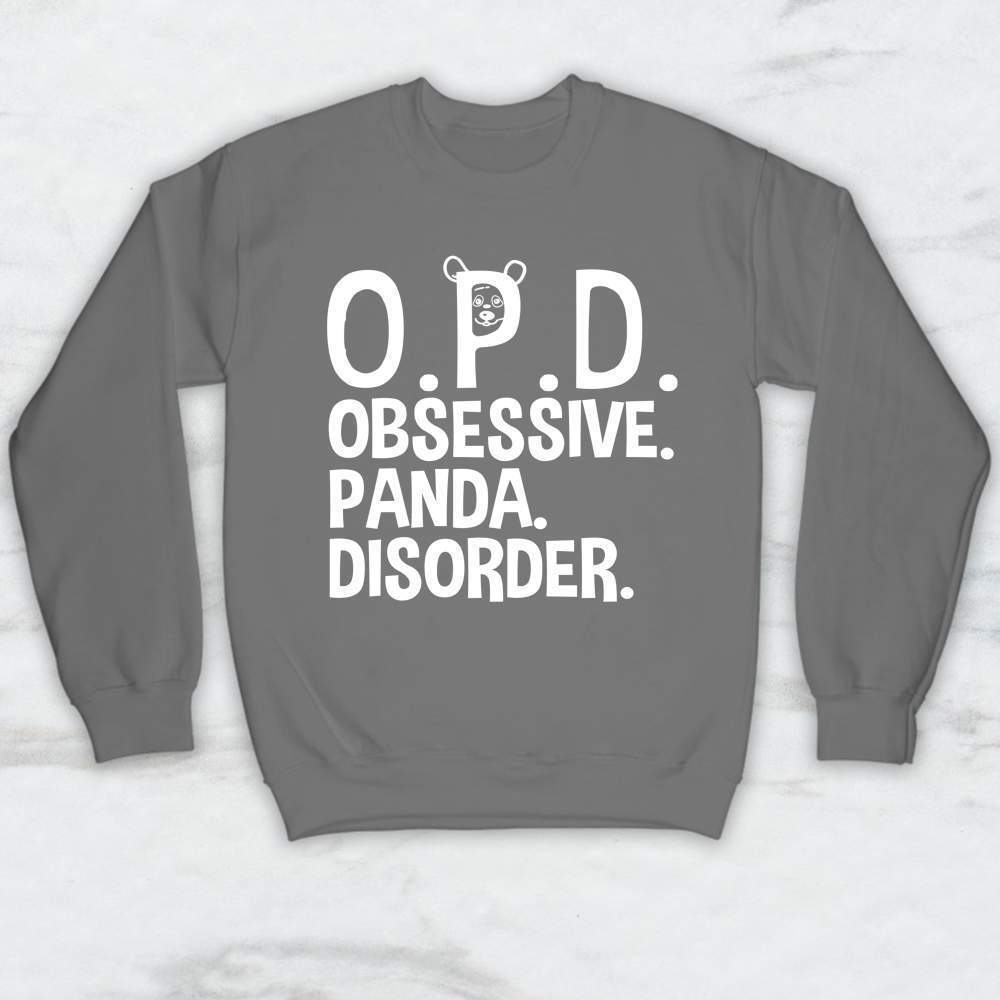 Obsessive Panda Disorder T-Shirt, Tank Top, Hoodie Men Women & Kids