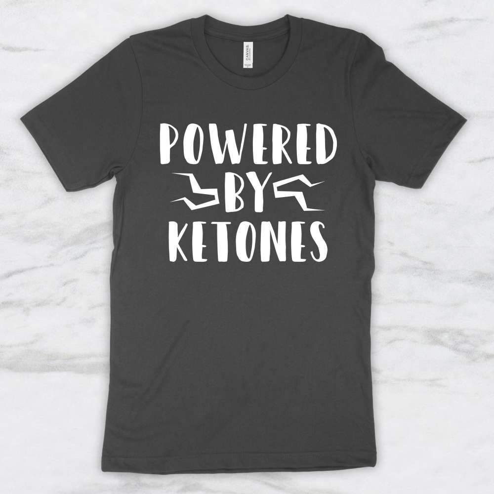 Powered By Ketones T-Shirt, Tank Top, Hoodie For Men Women & Kids