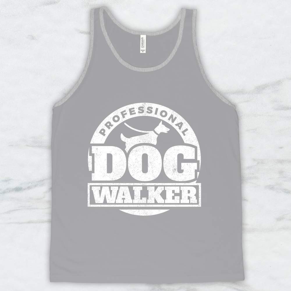 Professional Dog Walker T-Shirt, Tank Top, Hoodie For Men Women & Kids