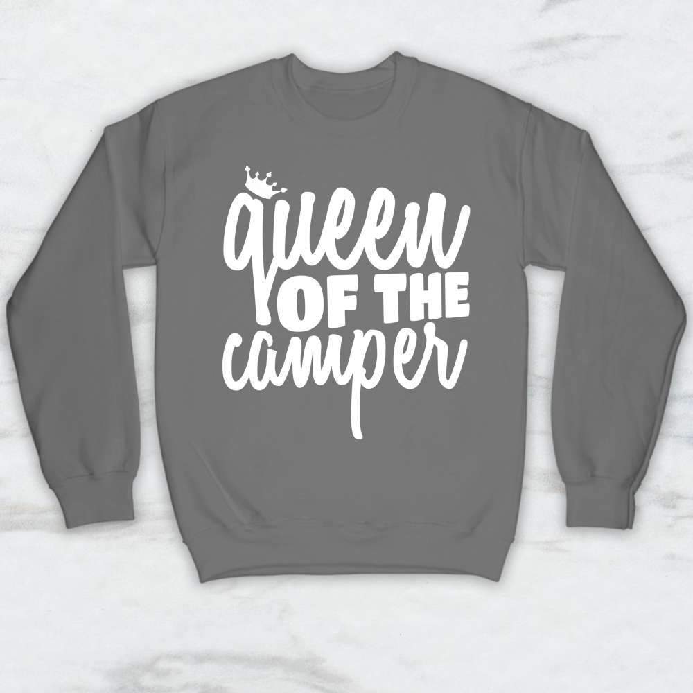Queen of The Camper T-Shirt, Tank Top, Hoodie For Men Women & Kids