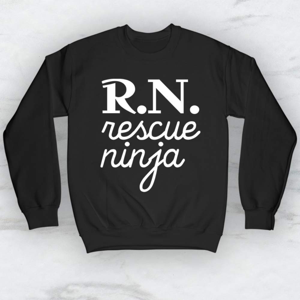 R.N. Rescue Ninja T-Shirt, Tank Top, Hoodie For Men Women & Kids