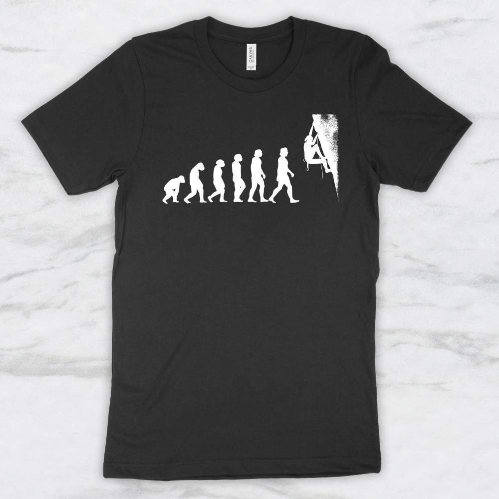 Rock Climbing Evolution T-Shirt, Tank Top, Hoodie For Men Women & Kids