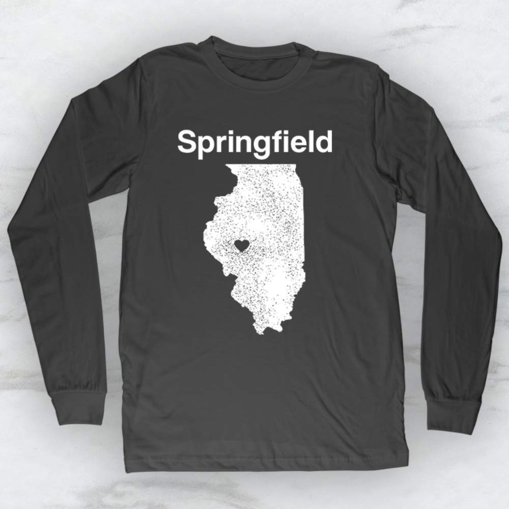 Springfield Illinois T-Shirt, Tank Top, Hoodie For Men Women & Kids