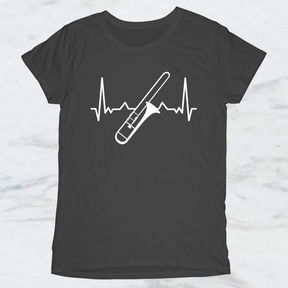 Trombone Heartbeat T-Shirt, Tank Top, Hoodie For Men Women & Kids