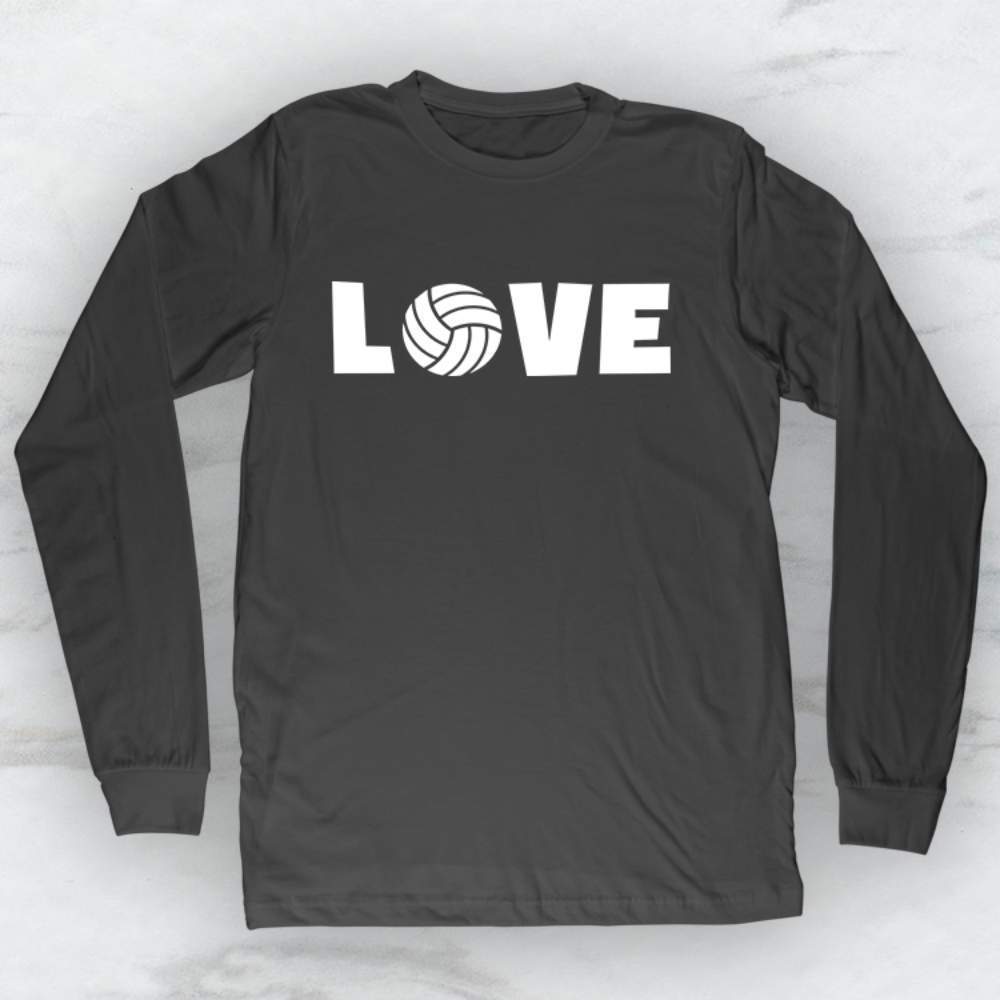 Volleyball Love T-Shirt, Tank Top, Hoodie For Men Women & Kids