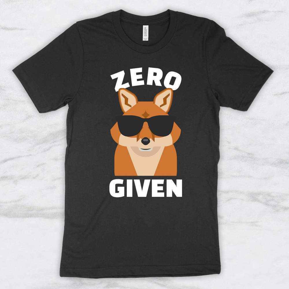 Zero Fox Given T-Shirt, Tank Top, Hoodie For Men Women & Kids