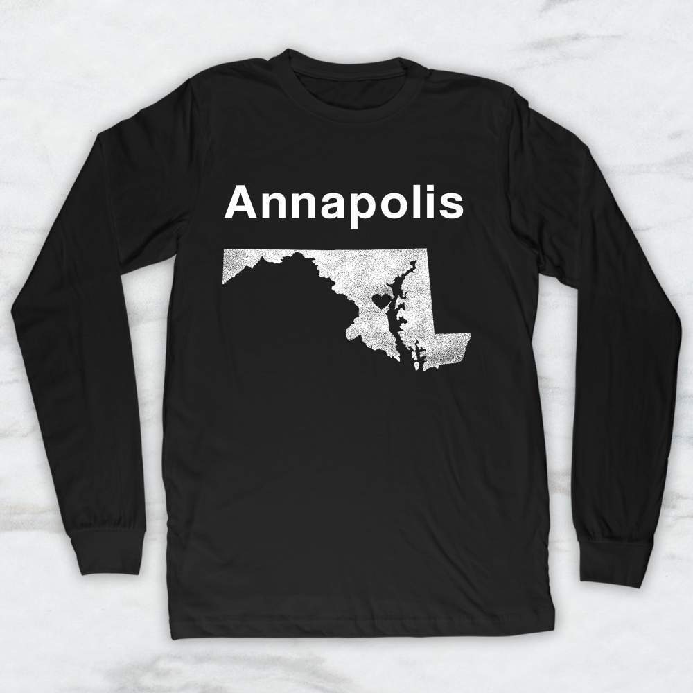 Annapolis Maryland T-Shirt, Tank Top, Hoodie For Men Women & Kids